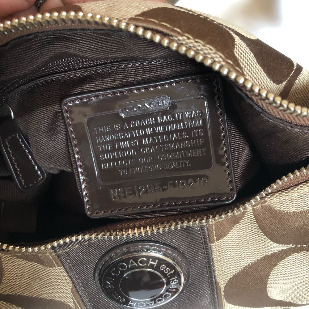 Coach Monogram Crossbody - image 5